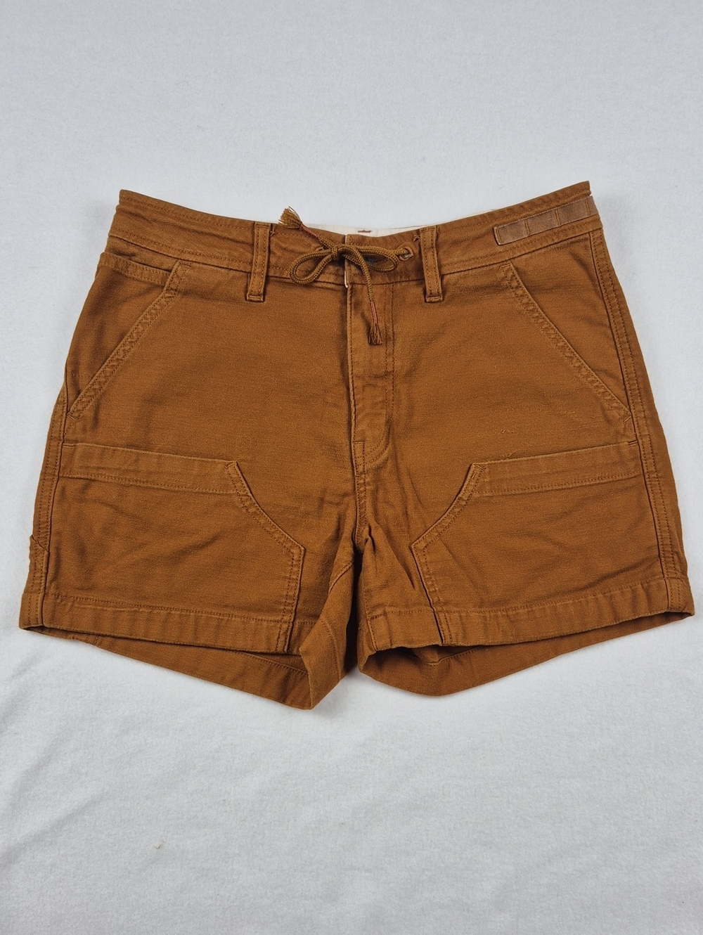 REI Co-op Trailsmith Utility Hiking Shorts Women Size 4 Brown Copper Drawstring